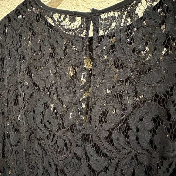 SALE! Women’s BCBG Max Azria Lace Dress Navy Small - Picture 2 of 4